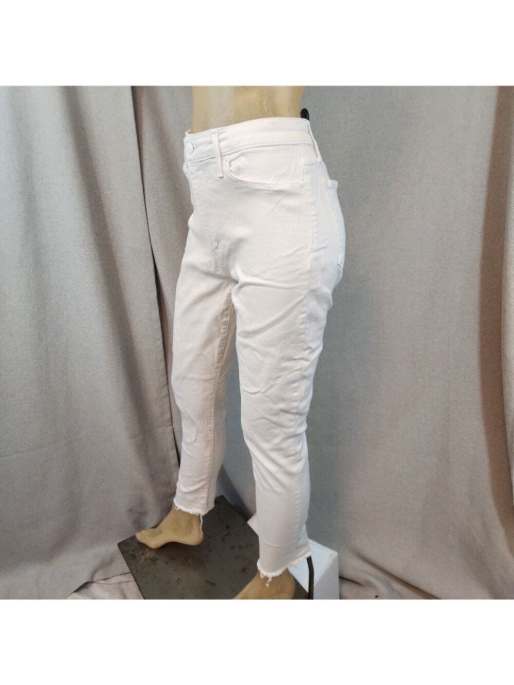 Joes Jeans JJ White Skinny Mid Rise Denim Blue Jeans Size 4 SMALL 30 W x 27 I - Picture 7 of 8